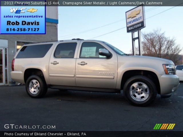 2013 Chevrolet Suburban LS 4x4 in Champagne Silver Metallic