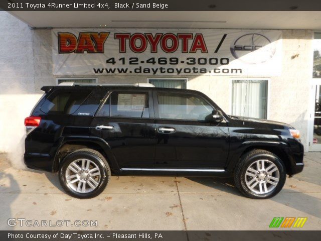 2011 Toyota 4Runner Limited 4x4 in Black