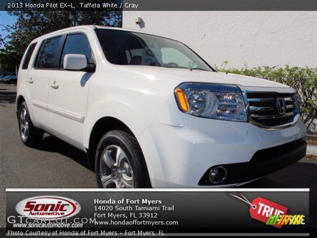 2013 Honda Pilot EX-L in Taffeta White