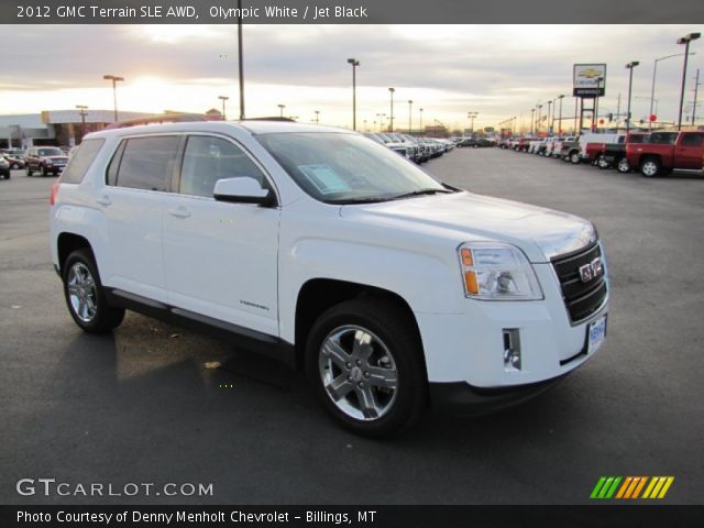 2012 GMC Terrain SLE AWD in Olympic White