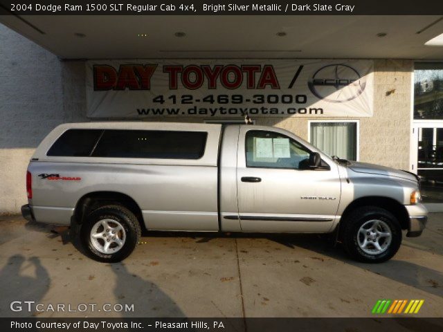 2004 Dodge Ram 1500 SLT Regular Cab 4x4 in Bright Silver Metallic