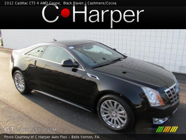 2012 Cadillac CTS 4 AWD Coupe in Black Raven