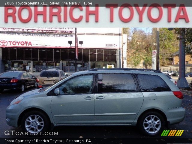 2006 Toyota Sienna XLE in Silver Pine Mica