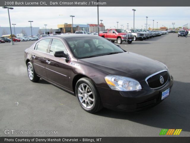 2008 Buick Lucerne CXL in Dark Crimson Metallic