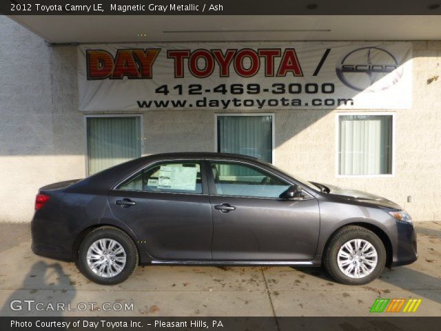 2012 Toyota Camry LE in Magnetic Gray Metallic