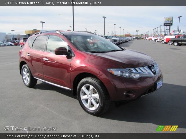 Nissan murano merlot red #3