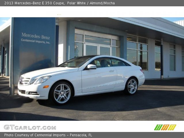 2013 Mercedes-Benz E 350 Coupe in Polar White