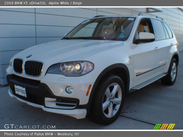 2009 BMW X5 xDrive30i in Alpine White