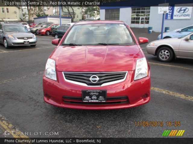 2010 Nissan Sentra 2.0 in Red Brick Metallic