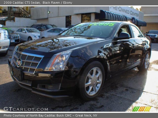 2009 Cadillac CTS Sedan in Black Raven