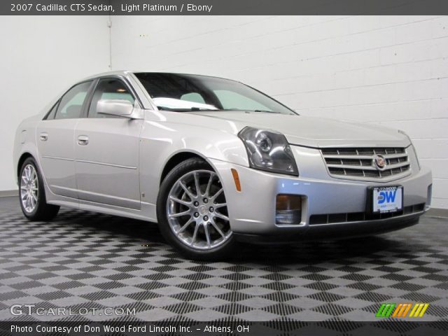 2007 Cadillac CTS Sedan in Light Platinum