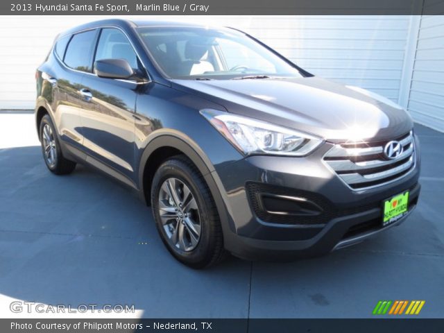 2013 Hyundai Santa Fe Sport in Marlin Blue