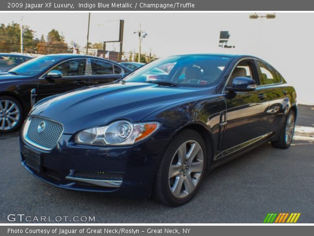 2009 Jaguar XF Luxury in Indigo Blue Metallic