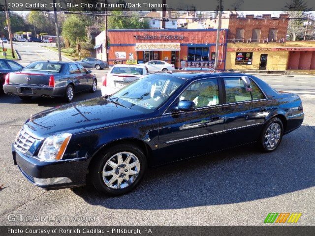 2009 Cadillac DTS  in Blue Chip