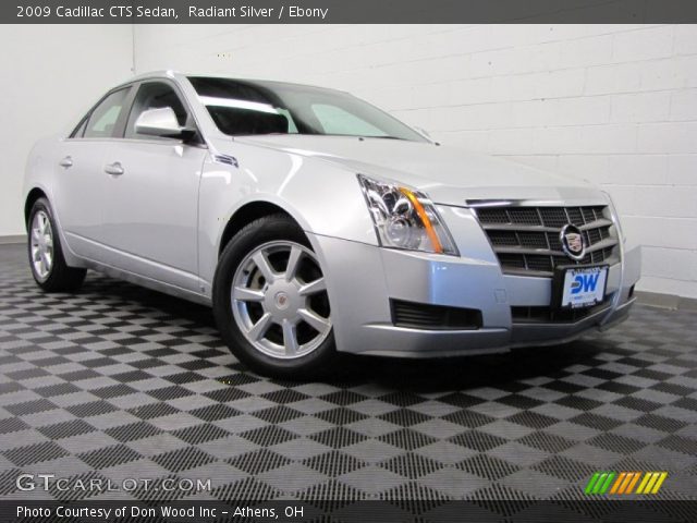 2009 Cadillac CTS Sedan in Radiant Silver