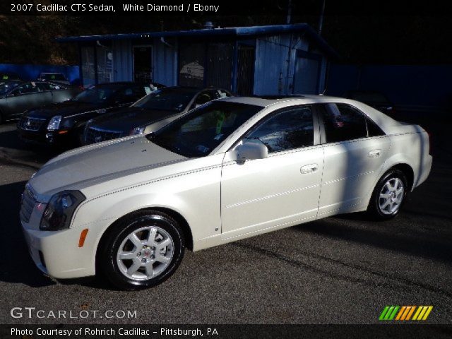 2007 Cadillac CTS Sedan in White Diamond