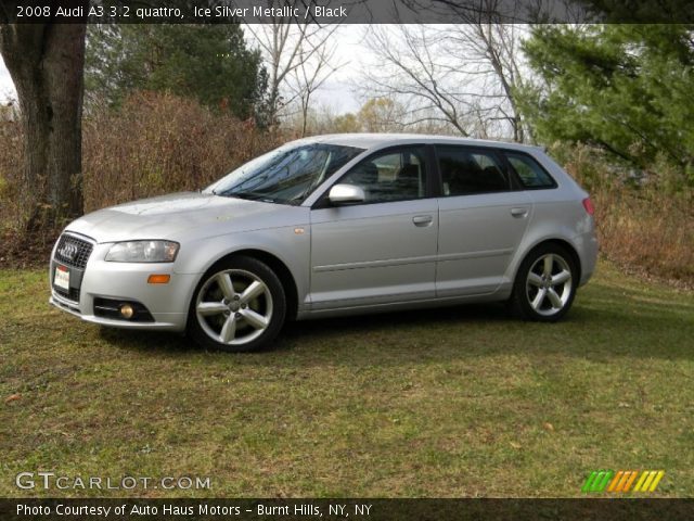 2008 Audi A3 3.2 quattro in Ice Silver Metallic