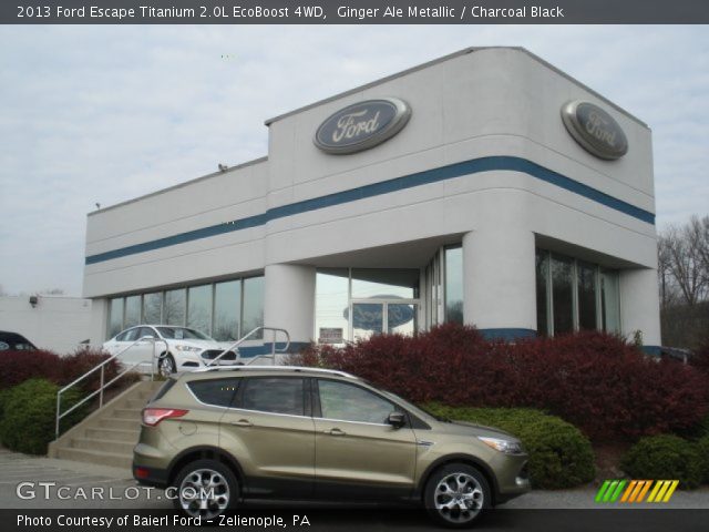 2013 Ford Escape Titanium 2.0L EcoBoost 4WD in Ginger Ale Metallic