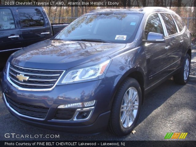 2013 Chevrolet Traverse LT AWD in Atlantis Blue Metallic