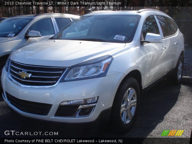 2013 Chevrolet Traverse LT in White