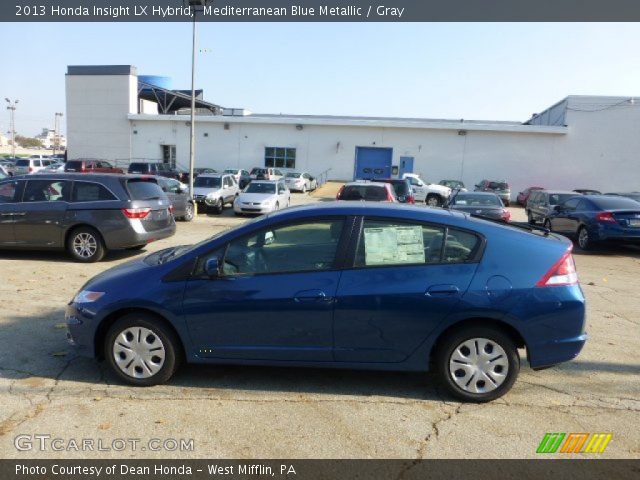 2013 Honda Insight LX Hybrid in Mediterranean Blue Metallic