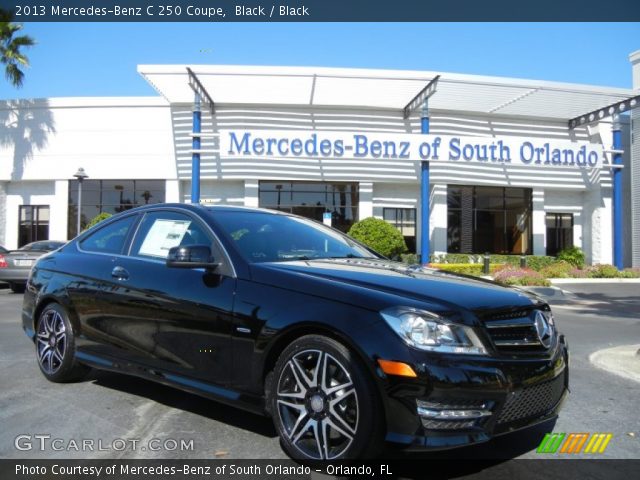 2013 Mercedes-Benz C 250 Coupe in Black