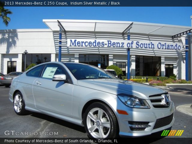 2013 Mercedes-Benz C 250 Coupe in Iridium Silver Metallic