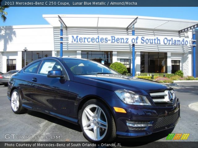 2013 Mercedes-Benz C 250 Coupe in Lunar Blue Metallic