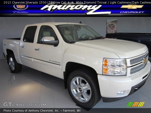 2013 Chevrolet Silverado 1500 LTZ Crew Cab 4x4 in White Diamond Tricoat