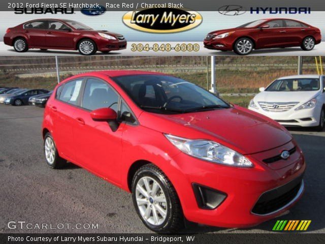 2012 Ford Fiesta SE Hatchback in Race Red