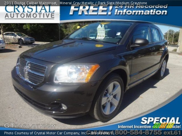 2011 Dodge Caliber Mainstreet in Mineral Gray Metallic