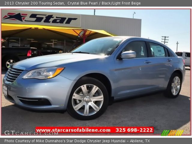 2013 Chrysler 200 Touring Sedan in Crystal Blue Pearl