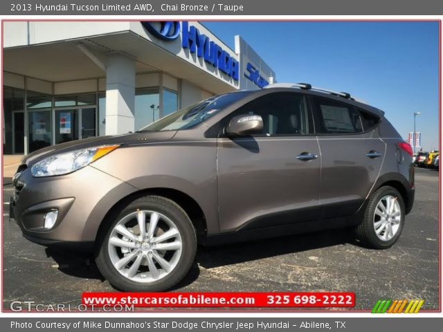 2013 Hyundai Tucson Limited AWD in Chai Bronze
