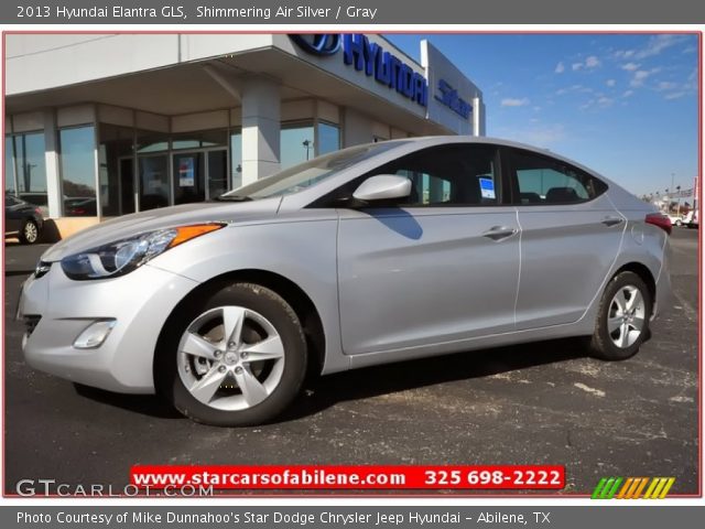 2013 Hyundai Elantra GLS in Shimmering Air Silver