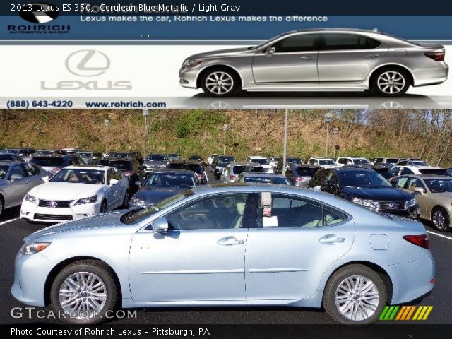 2013 Lexus ES 350 in Cerulean Blue Metallic
