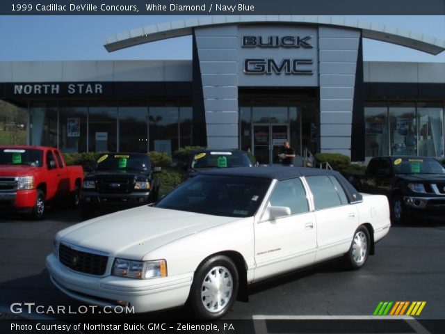 1999 Cadillac DeVille Concours in White Diamond