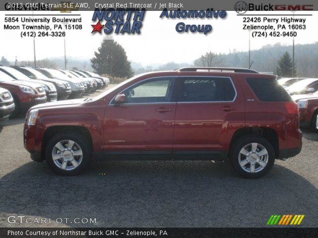 2013 GMC Terrain SLE AWD in Crystal Red Tintcoat