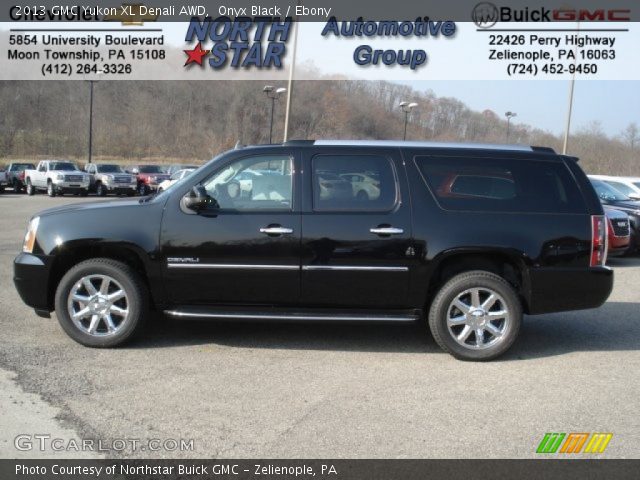 2013 GMC Yukon XL Denali AWD in Onyx Black