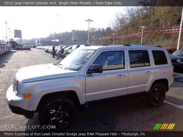 2013 Jeep Patriot Latitude 4x4 in Bright Silver Metallic