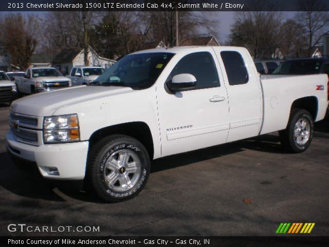 2013 Chevrolet Silverado 1500 LTZ Extended Cab 4x4 in Summit White