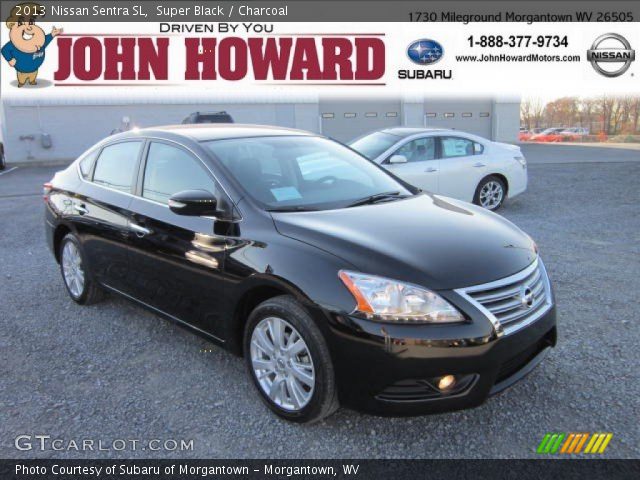 2013 Nissan Sentra SL in Super Black