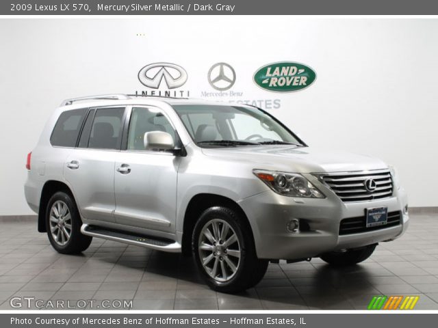 2009 Lexus LX 570 in Mercury Silver Metallic