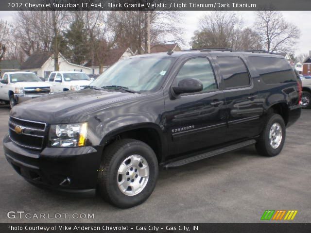 2012 Chevrolet Suburban LT 4x4 in Black Granite Metallic
