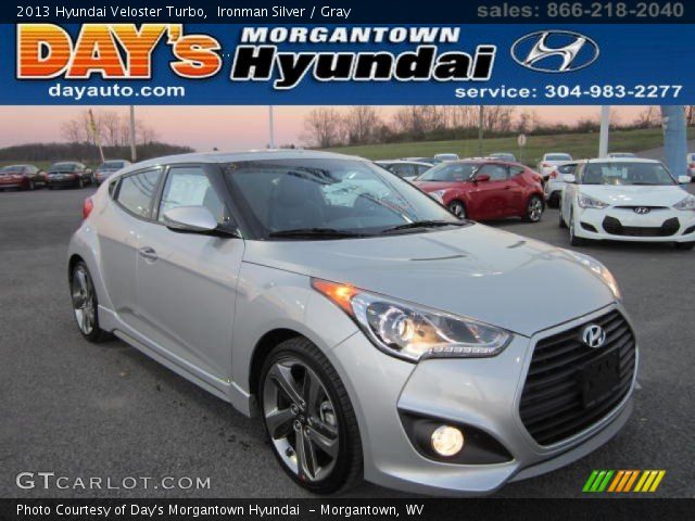 2013 Hyundai Veloster Turbo in Ironman Silver