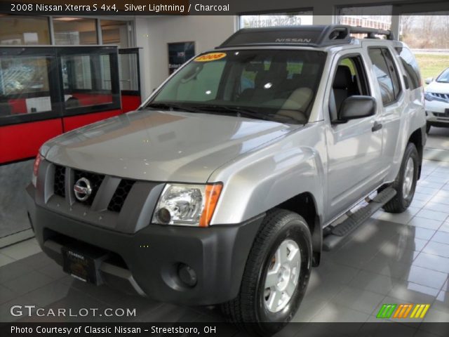 2008 Nissan Xterra S 4x4 in Silver Lightning