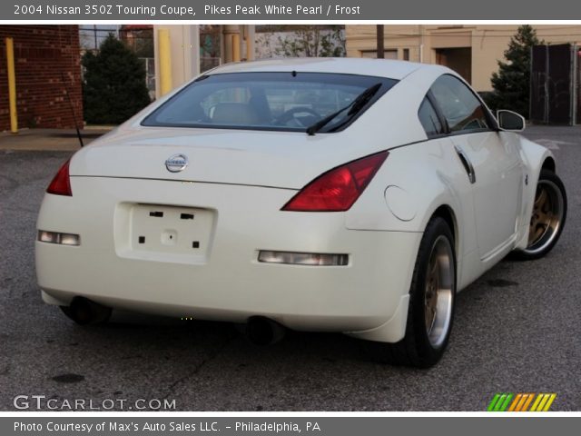 2004 Nissan 350Z Touring Coupe in Pikes Peak White Pearl