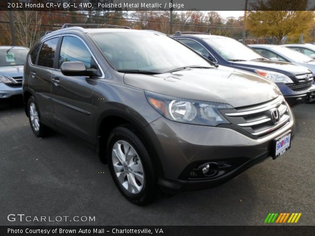 2012 Honda CR-V EX-L 4WD in Polished Metal Metallic