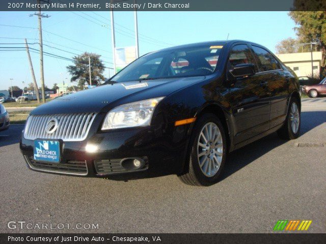 2007 Mercury Milan I4 Premier in Black Ebony