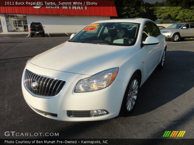 2011 Buick Regal CXL Turbo in Summit White