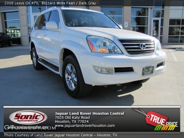 2008 Lexus GX 470 in Blizzard White Pearl